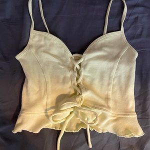 Pacsun lace up tank top